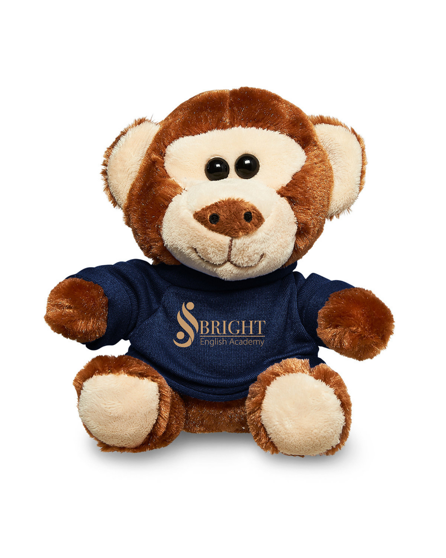 7" Plush Monkey With T-Shirt